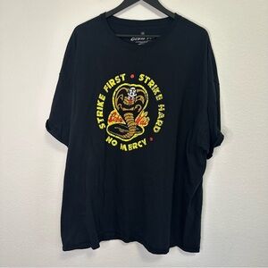 Men’s Cobra Kai T-Shirt Black 3XL by Ripple Junction